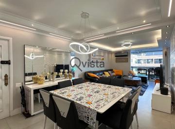Apartamento · 130m² · 4 Quartos · 2 Vagas · Apartamento em Jardim Três Marias, Guarujá/SP de 130m² 4 quartos à venda por R$ 900.000,00