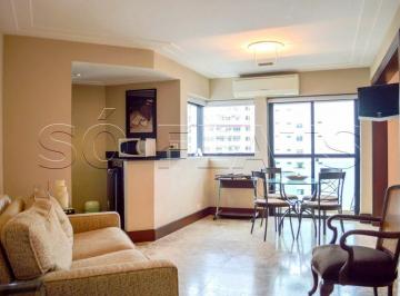 Apartamento · 45m² · 1 Quarto · 1 Vaga · Flat em Cerqueira César, São Paulo/SP de 45m² 1 quartos para locação R$ 3.240,00/mes