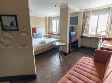 Apartamento · 29m² · 1 Quarto · 1 Vaga · Flat em Cerqueira César, São Paulo/SP de 29m² 1 quartos para locação R$ 2.700,00/mes