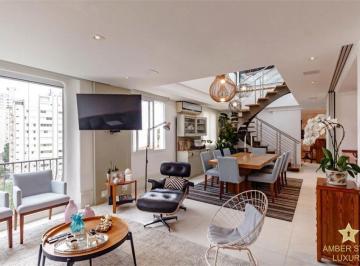 Apartamento · 220m² · 4 Quartos · 4 Vagas · Cobertura com Vista Livre em Perdizes