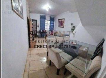 Casa · 57m² · 2 Quartos · 1 Vaga · Sobrado em condomínio a venda na V. Campestre, 2 quartos, 1 vaga!