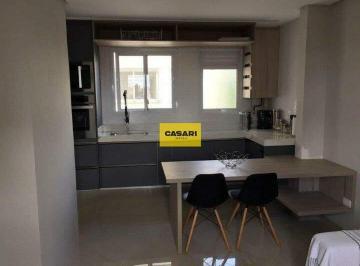 Apartamento · 90m² · 1 Quarto · 1 Vaga · Cobertura Duplex com 1 Suíte e Terraço à Venda no Centro de Rudge Ramos – SBC