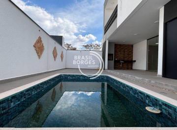 Casa · 169m² · 3 Quartos · Casa Moderna com 3 Suítes, Espaço Gourmet, Piscina e Energia Solar – Terras de São Francisco