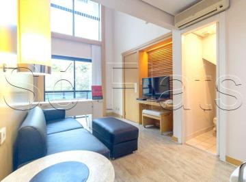 Apartamento · 42m² · 1 Quarto · 1 Vaga · Flat International Duplex disponível para venda com 42m², 01 dorm e 01 vaga de garagem