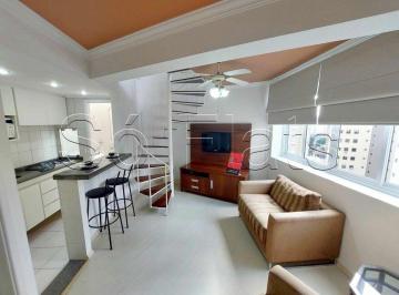 Apartamento · 46m² · 1 Quarto · 1 Vaga · Flat Palazzo Gritti, disponível para venda com 46m², 01 dorm e 01 vaga