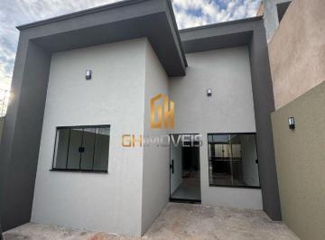 Casa · 73m² · 3 Quartos · 2 Vagas · Casa com 3 quartos no Bairro Eldorado - Rio Verde- GO,, com 162m2 de área total e 73m2 de área con