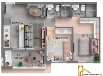 Apartamento · 57m² · 2 Quartos · 2 Vagas · Condomínio Royal Barueri