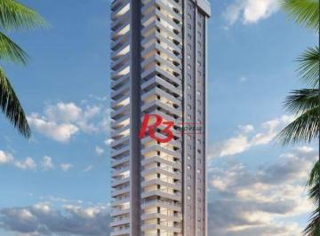 8e9d872411ee4868cd70798a930fd23350a8426e · Apartamento à venda, 158 m² por R$ 4.488.000,00 - Embaré - Santos/SP
