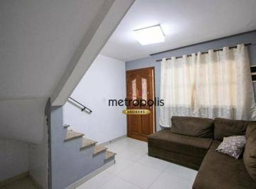 Sala · Sobrado à venda, 107 m² por R$ 651.000,00 - Casa Branca - Santo André/SP
