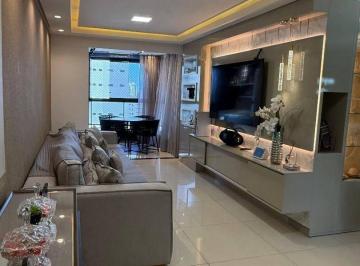 0119ae840acb1178b2ccfb4758fd517c3a11ff63 · Apartamento com 3 dormitórios à venda, 108 m² por R$ 1.100.000,00 - Brisamar - João Pessoa/PB