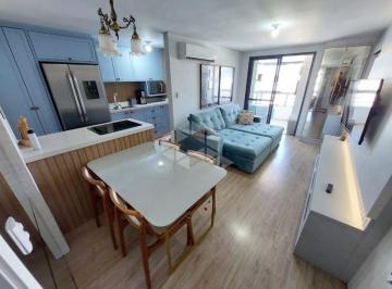 001 · Apartamento mobiliado para alugar: 2 quartos (1 Suíte) 68m² Sacada com Churrasqu