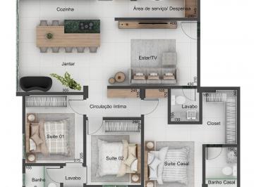 Foto 01 · Apartamento, Brasil, Uberlândia, MG