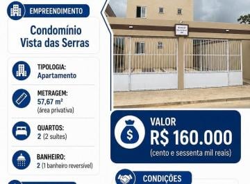 Apartamento · 57m² · 2 Quartos · 1 Vaga · Apartamentos no Quandu - Pacatuba
