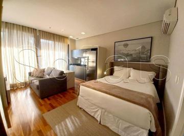 Apartamento · 35m² · 1 Quarto · 1 Vaga · FL Residence, flat próximo ao Shopping Vila Olímpia, para locação com 35m².