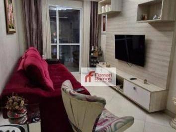 dd5149fde069988c19176d3d85eeff03a83bebe1 · Apartamento com 3 dormitórios à venda, 77 m² por R$ 650.000,00 - Vila Rosália - Guarulhos/SP