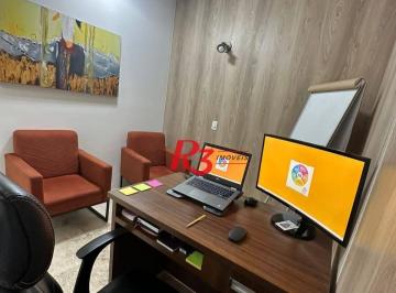 e81ceb9dd43db186c668e4acd2c994bc2fbbeb9c · Sala à venda, 45 m² por R$ 300.000,00 - Encruzilhada - Santos/SP