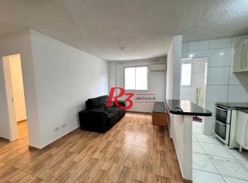 3bde97d29d4245c9e412891759a3d0fc2a6f65ef · Apartamento à venda, 54 m² por R$ 265.000,00 - Chico de Paula - Santos/SP