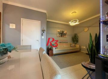 0815fa2f97d56e53e8a6a2f944b0186fcd632aa2 · Apartamento com 3 dormitórios à venda, 92 m² por R$ 810.000,00 - Itararé - São Vicente/SP