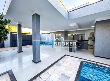 Foto 01 · Luxuosa Casa de 3 Suítes com Piscina no Condomínio Gaivota I em São José do Rio Preto - SP - 250m² -