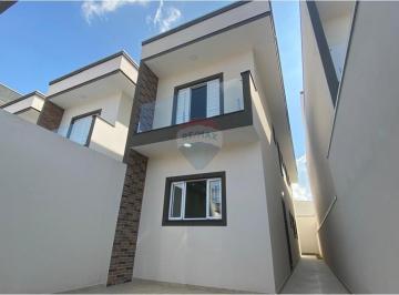 Casa · 114m² · 3 Quartos · 2 Vagas · SOBRADO NOVO A VENDA C/ 3 SUÍTES, BAIRRO CENTER VILLE em ARUJÁ SP.