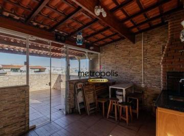 Cobertura · Apartamento com 3 dormitórios à venda, 90 m² por R$ 535.000,00 - Vila Camilópolis - Santo André/SP