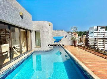 f04c2c9a3341c329aeddb6377a52e5623616dd4c · Cobertura com 4 dormitórios à venda, 267 m² por R$ 1.550.000,00 - Pitangueiras - Guarujá/SP