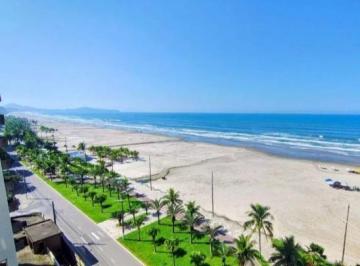 Apartamento de 2 quartos, Praia Grande · Apartamento frente mar com 2 dormitórios e 1 suíte