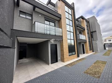 Casa · 112m² · 3 Quartos · 2 Vagas · Sobrado moderno com terraço, 3 dormitórios, Bairro