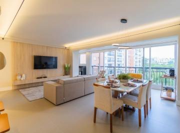 Apartamento · 141m² · 3 Quartos · 2 Vagas · Apartamento Mobiliado e Reformado no Cipriani - 3 Dormitórios e 2 Vagas em Frente ao Parque Germânia