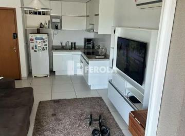 Apartamento de 1 quarto, Águas Claras · Blend Vista Livre Mobiliado Varanda Garagem Andar Alto (61) 99152.1949