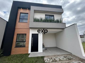 Casa · 122m² · 2 Quartos · 2 Vagas · Belíssimo Sobrado - Condomínio Fechado em Campo Largo - Completo e Seguro