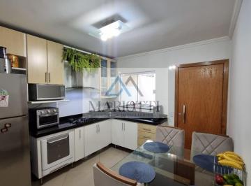 Casa · 71m² · 2 Quartos · 1 Vaga · Sobrado com 2 Dormitórios, Escritório e Churrasqueira – Parque Montreal