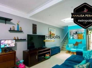 Sala · Sobrado à venda, 150 m² por R$ 788.000,00 - Vila Helena - Santo André/SP