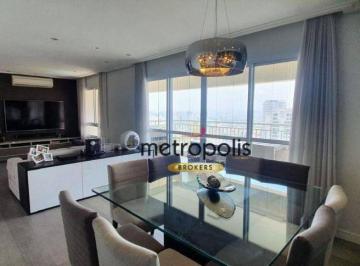 Sala de jantar · Apartamento à venda, 123 m² por R$ 1.600.000,00 - Centro - São Bernardo do Campo/SP
