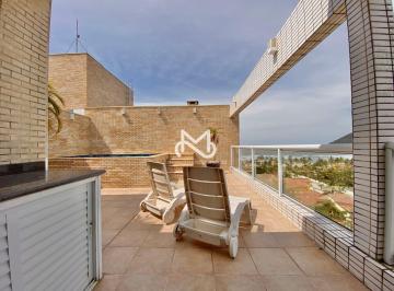 Apartamento · 153m² · 3 Quartos · 2 Vagas · Cobertura com vista para o mar no Centro de Bertioga.