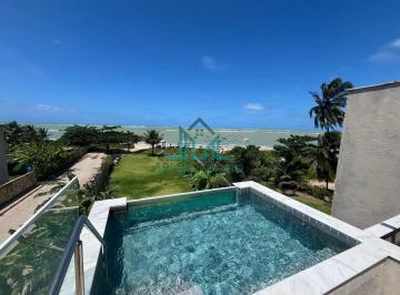 Apartamento · 231m² · 4 Quartos · 1 Vaga · Cobertura à Beira Mar Praia do Riacho com 4 Suítes com Piscina e Elevador Particular, 231m² em São M