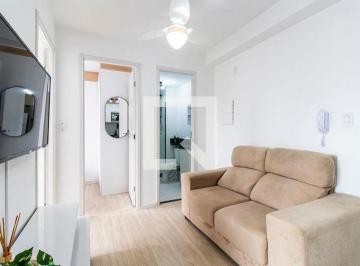 Sobre o imóvel: Apto mobiliado, com internet inclusa, roupa de cama, cozinha com · Apartamento para Aluguel - Cambuci, 2 Quartos, 34 m2 - São Paulo