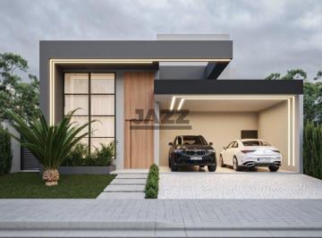1 · Residencial Royal Garden, Paulínia ! Casas alto padrão em obras para venda com 202 m² e terreno 300 