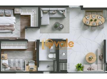 Apartamento · 63m² · 2 Quartos · 1 Vaga · Apartamento em Jardim das Colinas, São José dos Campos/SP de 63m² 2 quartos à venda por R$ 930.000,0