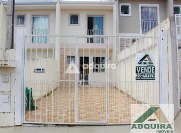 Casa · 100m² · 3 Quartos · 2 Vagas · Sobrado em Uvaranas, Ponta Grossa/PR de 100m² 3 quartos à venda por R$ 350.000,00