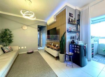 Apartamento · 92m² · 3 Quartos · 2 Vagas · Amplo apartamento com 3 dorms, 2 suítes no Itararé, varanda gourmet e vista livre permanente