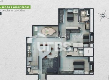 Apartamento de 2 quartos, Goiânia · APARTAMENTO 81,80MT 2 QUARTOS SETOR PARQUE AMAZONIA
