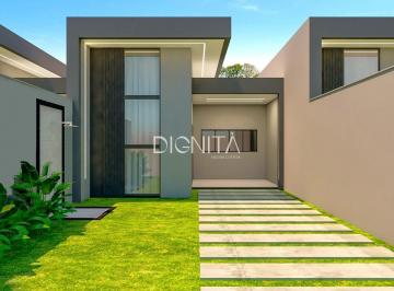 Casa · 99m² · 3 Quartos · 2 Vagas · Casa plana com Arquitetura moderna 3 dormitórios 2 banheiros - Aquiraz-CE