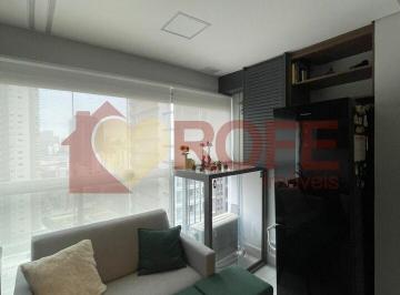 Apartamento · 29m² · 1 Quarto · Studio no AirBrooklin pronto para morar, todo mobiliado com lazer completo e academia Cia Atlética