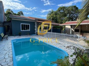 Casa · 120m² · 3 Quartos · 1 Vaga · Excelente Casa com Piscina e Móveis Planejados Apenas 650 mts do Mar