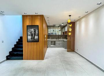 Casa · 65m² · 2 Quartos · 2 Vagas · Sobrado com 2 Quartos e 3 banheiros à venda, 87,15 m² na Vila Alzira, Santo André - SP