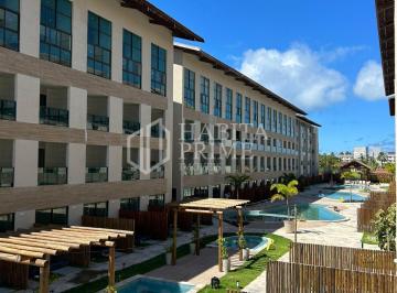 Apartamento · 26m² · 1 Vaga · Flat no Max Carneiros Suítes, 26m², 1 quarto e lazer completo na Praia dos Carneiros – Tamandaré