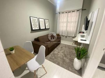 Apartamento · 40m² · 1 Quarto · 1 Vaga · 01 DORMITÓRIO A VENDA FRENTE PRAIA - PORTEIRA FECHADA 