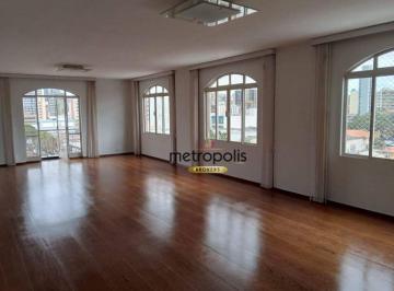 sala · Apartamento, 250 m² - venda por R$ 1.280.000,00 ou aluguel por R$ 8.150,00/mês - Centro - Santo Andr