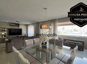 SALA DE JANTAR · Apartamento com 3 dormitórios à venda, 128 m² por R$ 1.301.000,00 - Centro - Santo André/SP